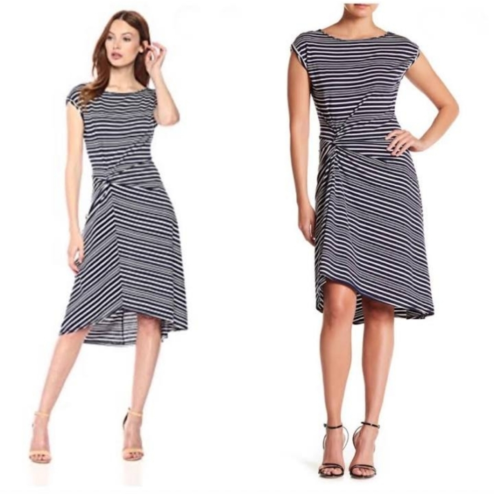Max Studio side twist casual dress